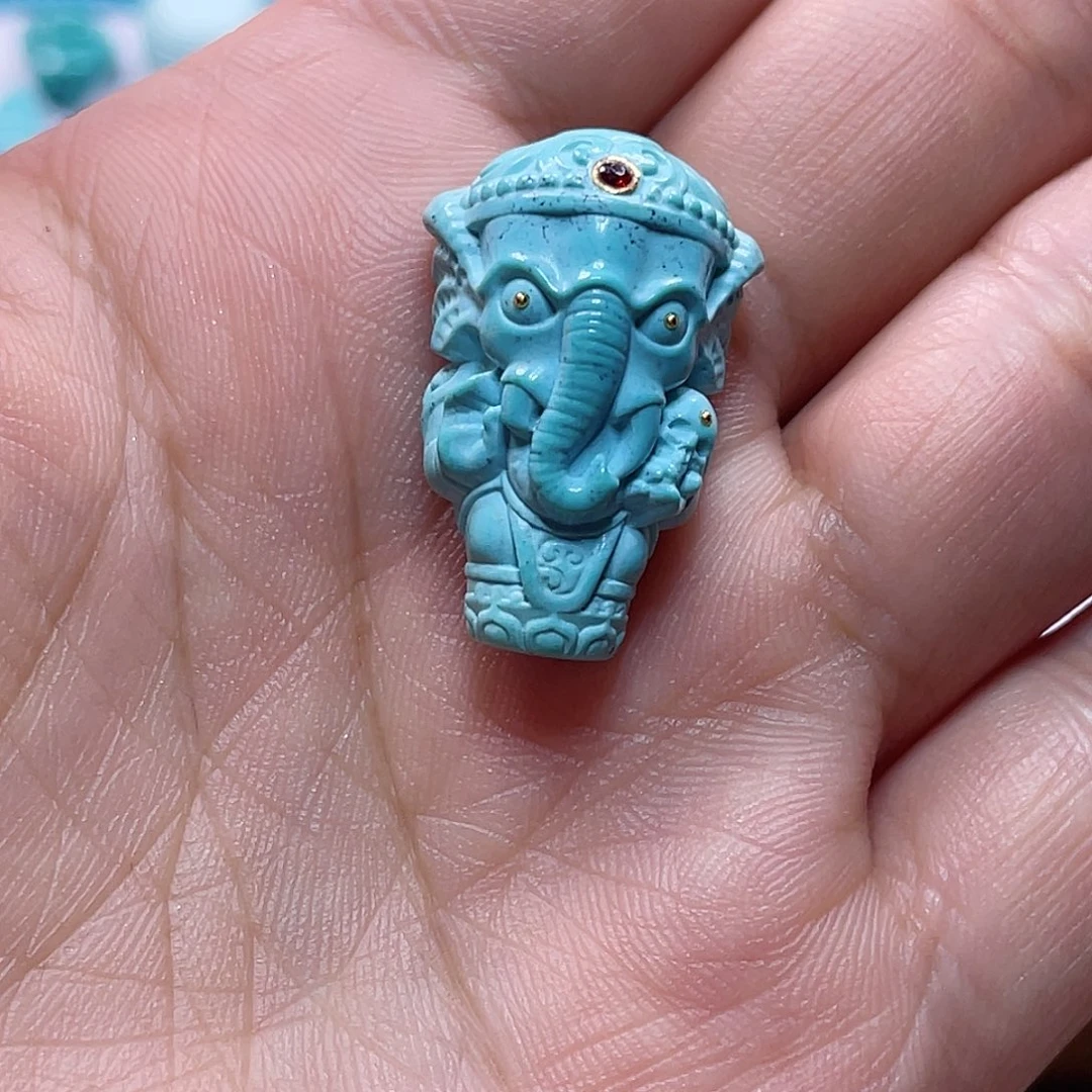 绿松石未镶嵌配饰