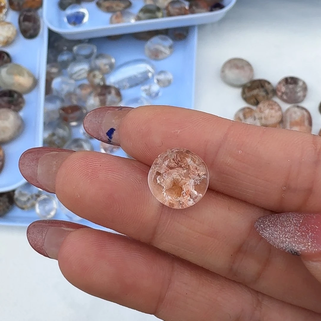 水晶珠宝半成品未镶嵌醒**梦