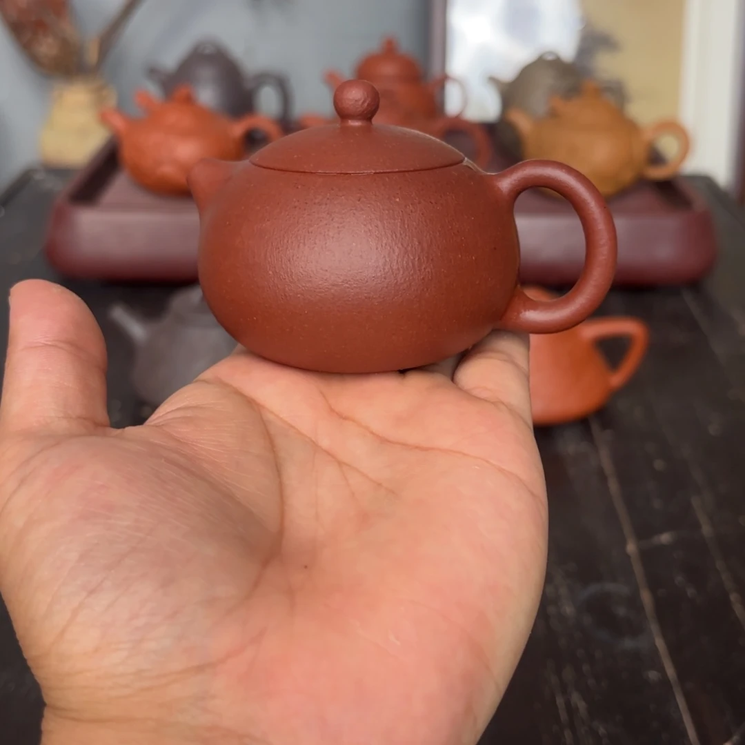 茶壶紫砂西施110毫升降坡