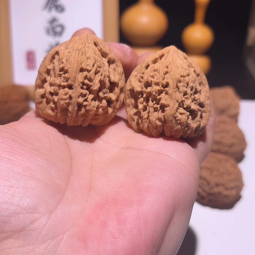 所***至桃核把件涿鹿南将39