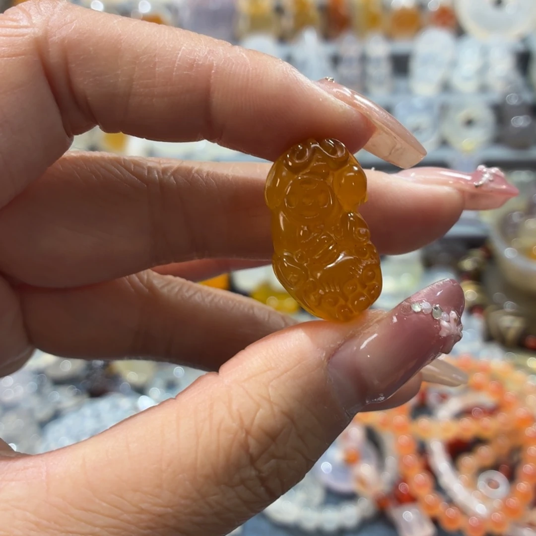 玛瑙/玉髓未镶嵌吊坠(不含链)