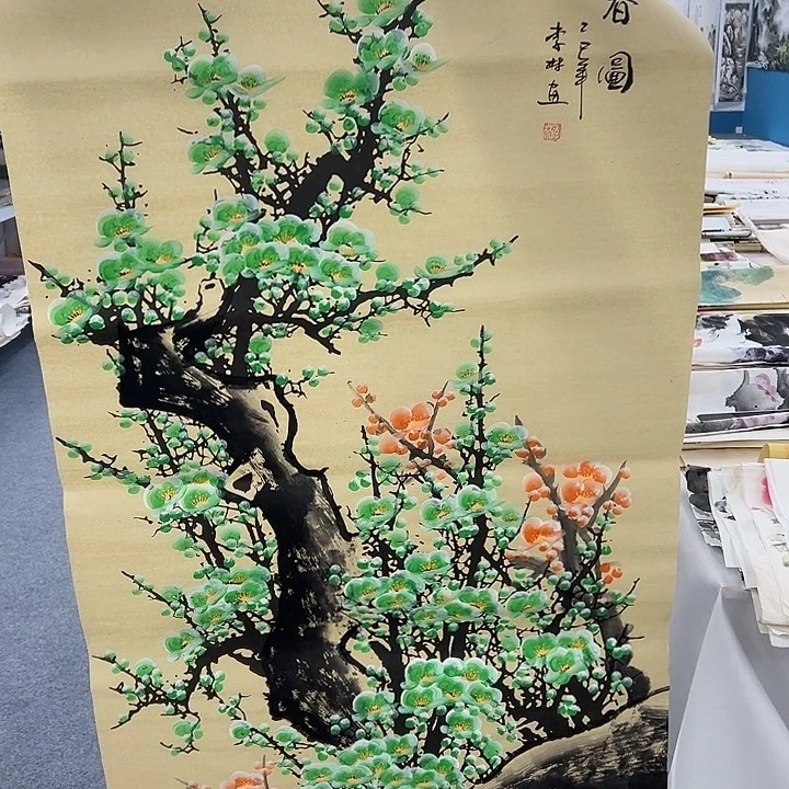 国画纯手绘作品图