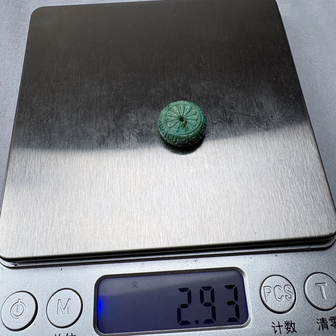 湖北十堰本地原矿绿松石墩子