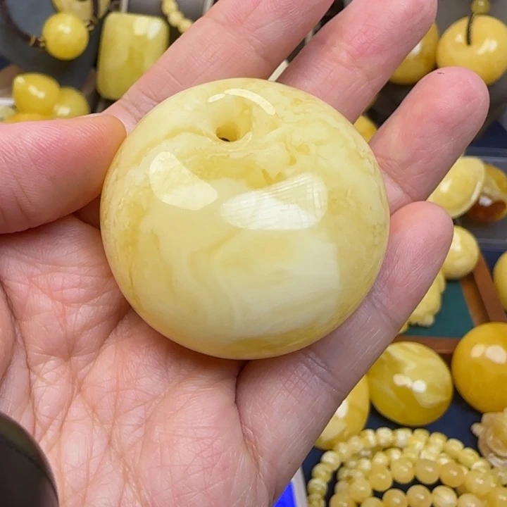 未镶嵌颈饰蜜蜡天然蜜蜡