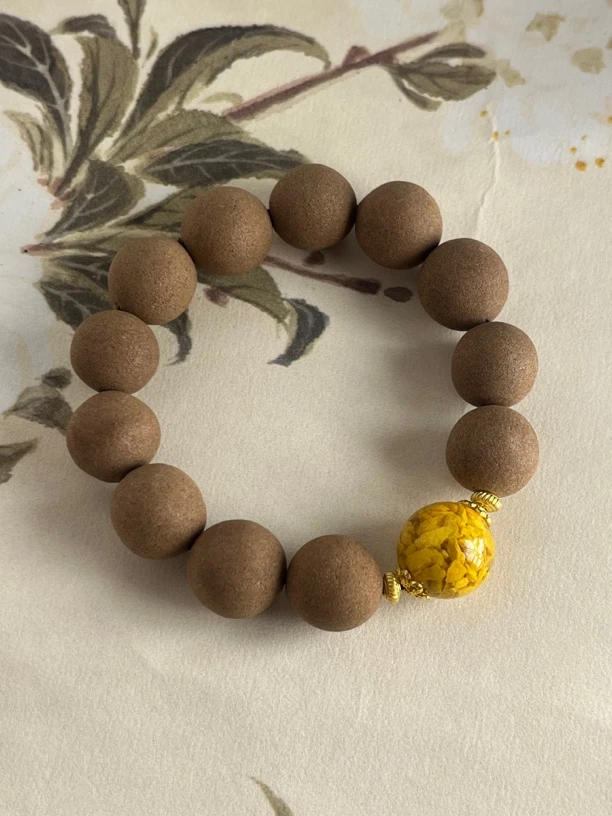 【古法非遗】鹅梨帐中香合香珠1.5cm天然材料纯手工