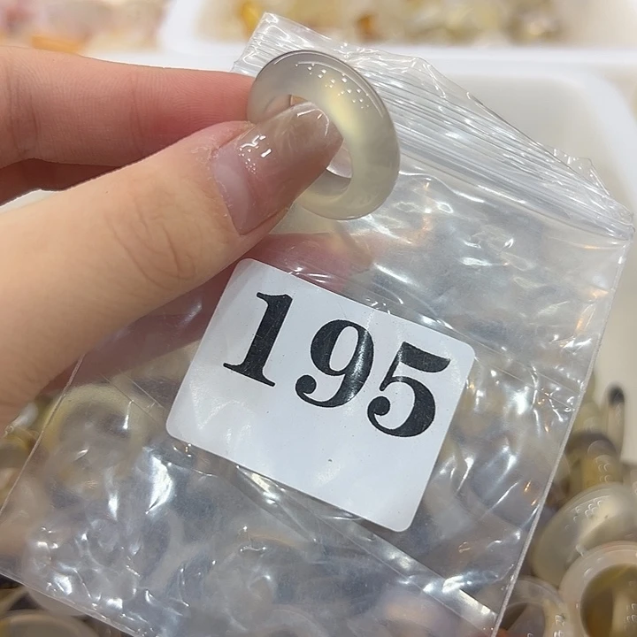 合金戒指玛瑙/玉髓195港14