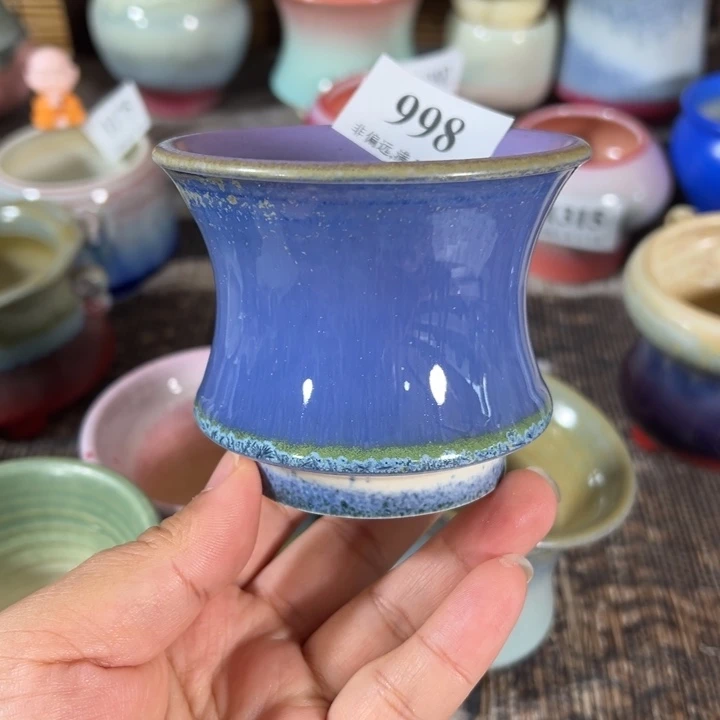 口7.5 手工花盆满30包邮