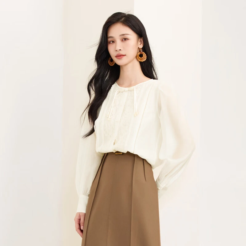 佳人苑雪纺衫女J412018