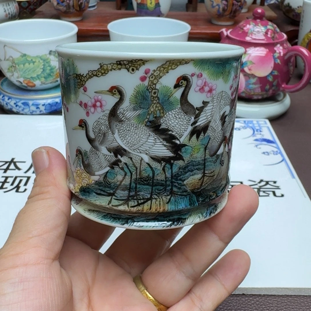 景德镇手工手绘展示