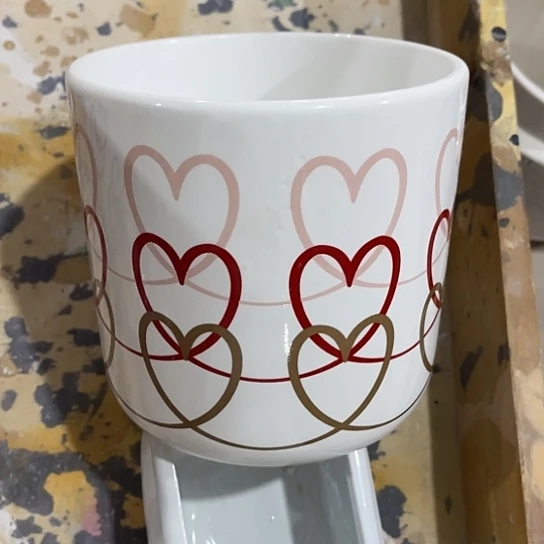 多肉绿植陶瓷花盆9.9包邮，有孔