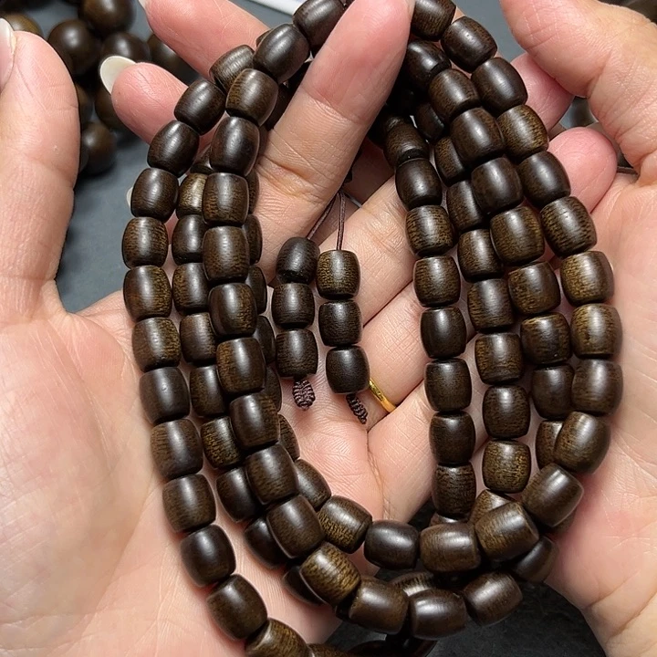 手串沉香木M*宇白棋玉化