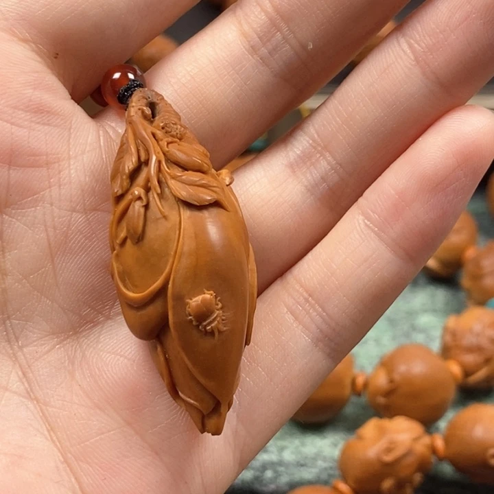 橄榄核手串/手链玉兰花