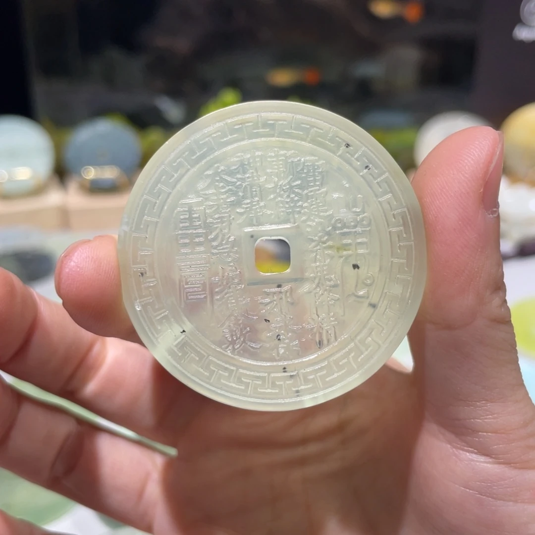 岫玉未镶嵌颈饰38