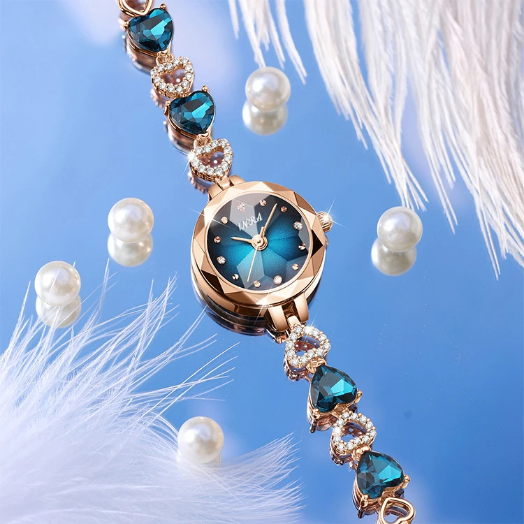 蓝色海洋之心系列女士手链腕表FL 6911 H