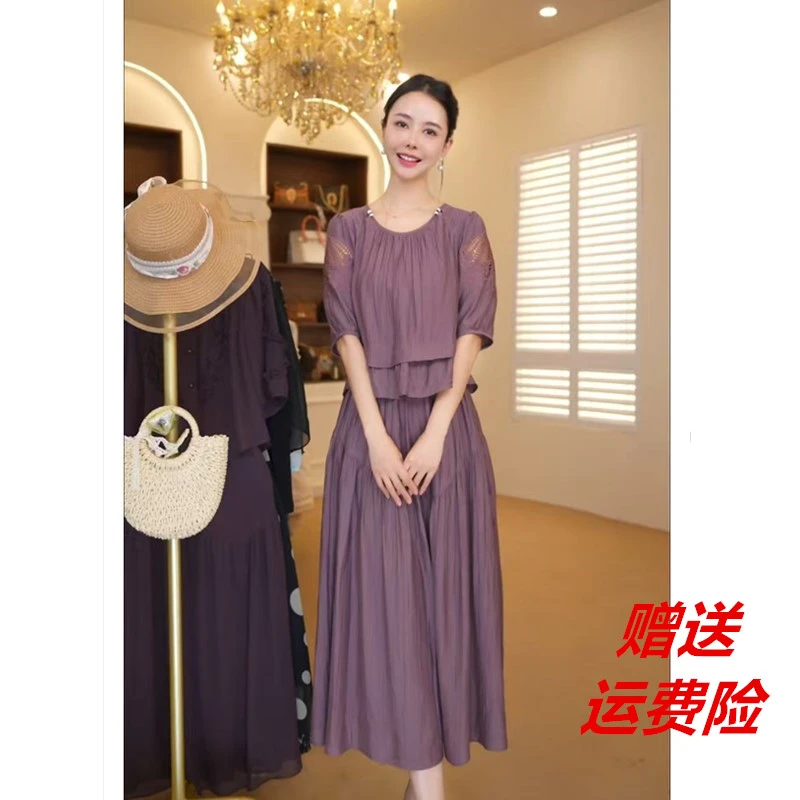 A661女装连衣裙碎花气质显瘦时尚裙子