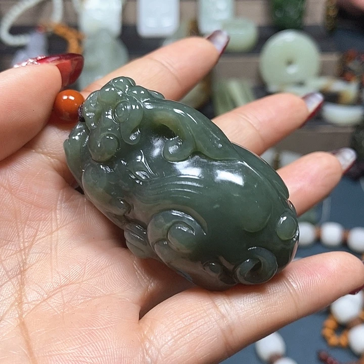 和田玉挂件未镶嵌