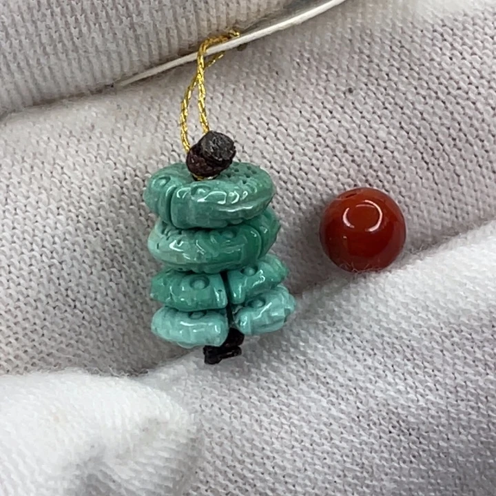 未镶嵌南红玛瑙挂件