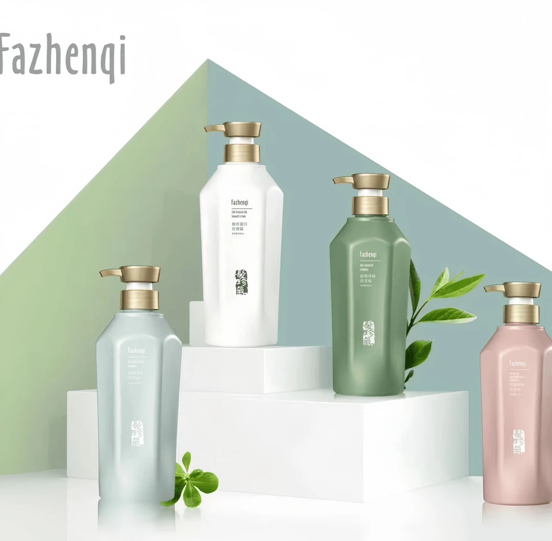 发珍气蚕丝蛋白护发霜控油蓬松清爽去屑洗发水防断柔顺750ml
