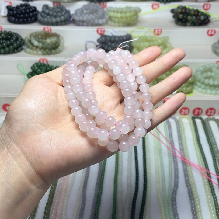 和田玉未镶嵌颈饰喜****?8m m