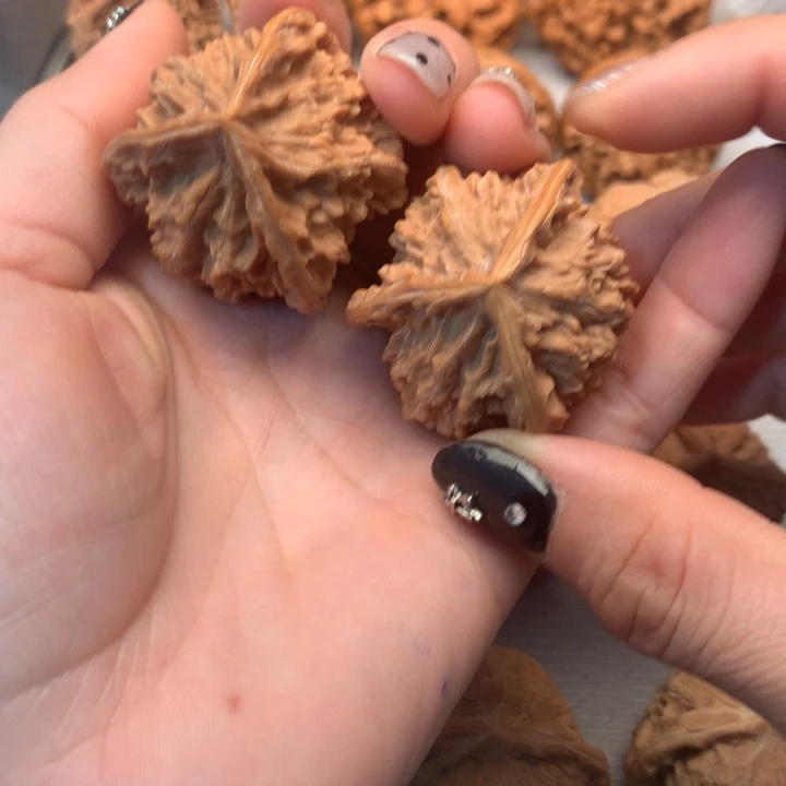 锡***宇文玩核桃把件三棱