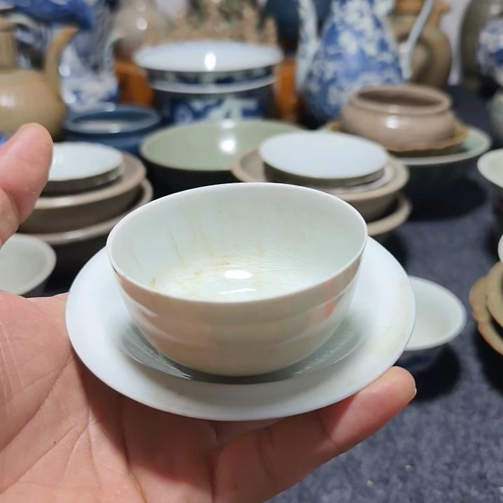 姜*铁湖田窑小杯子一个