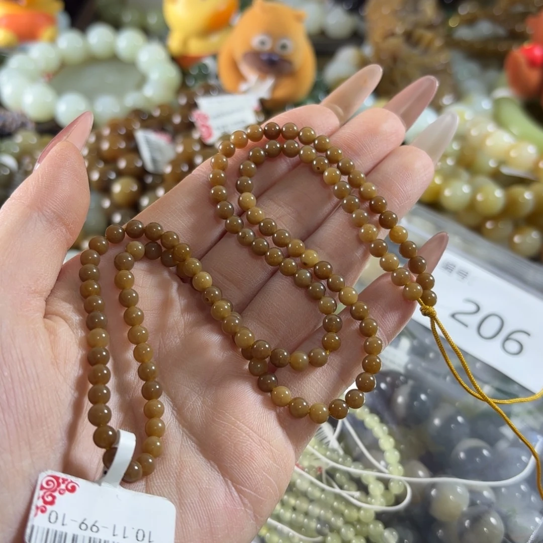 和田玉未镶嵌手链207