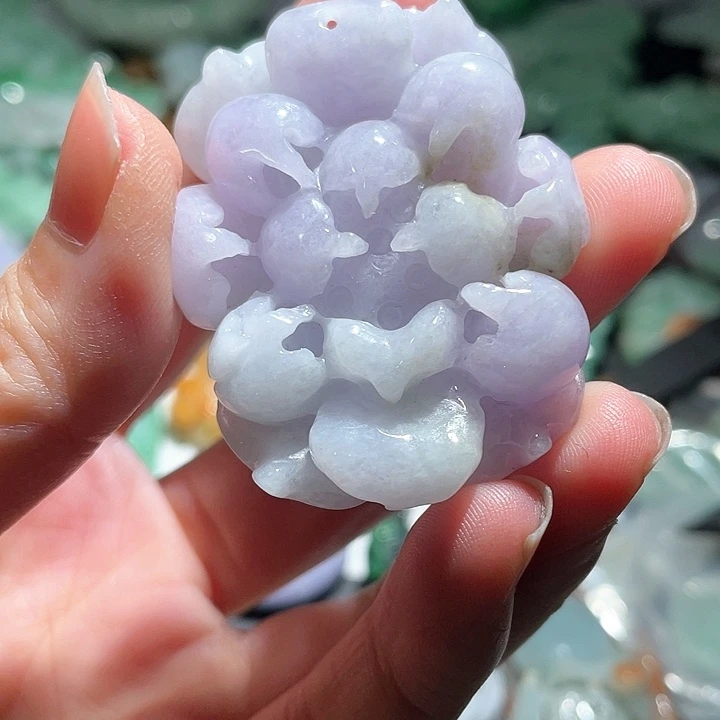 颈饰未镶嵌翡翠天