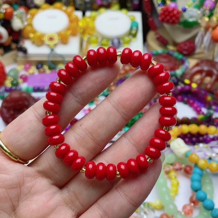 树脂制品11号算盘手链