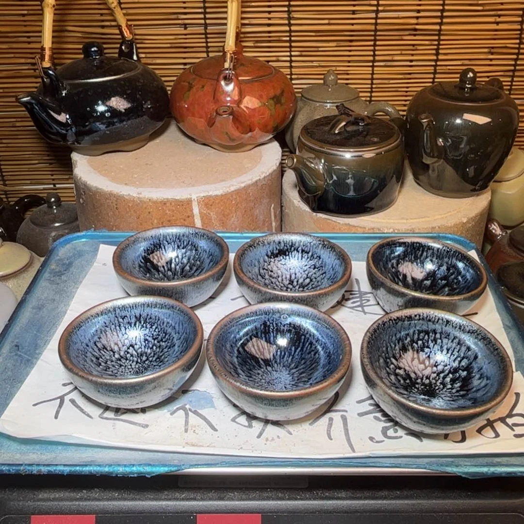 茶盏建窑建盏 微瑕作品