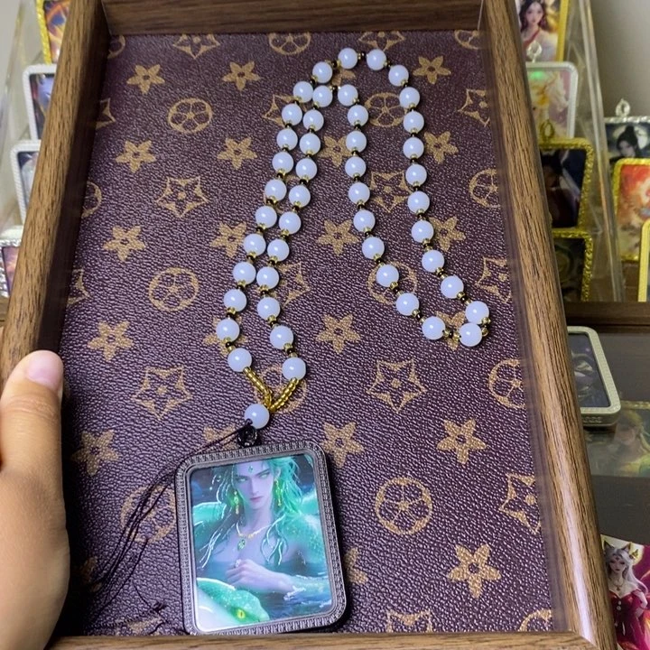 吊坠男蟒 蟒本尊唐卡项链