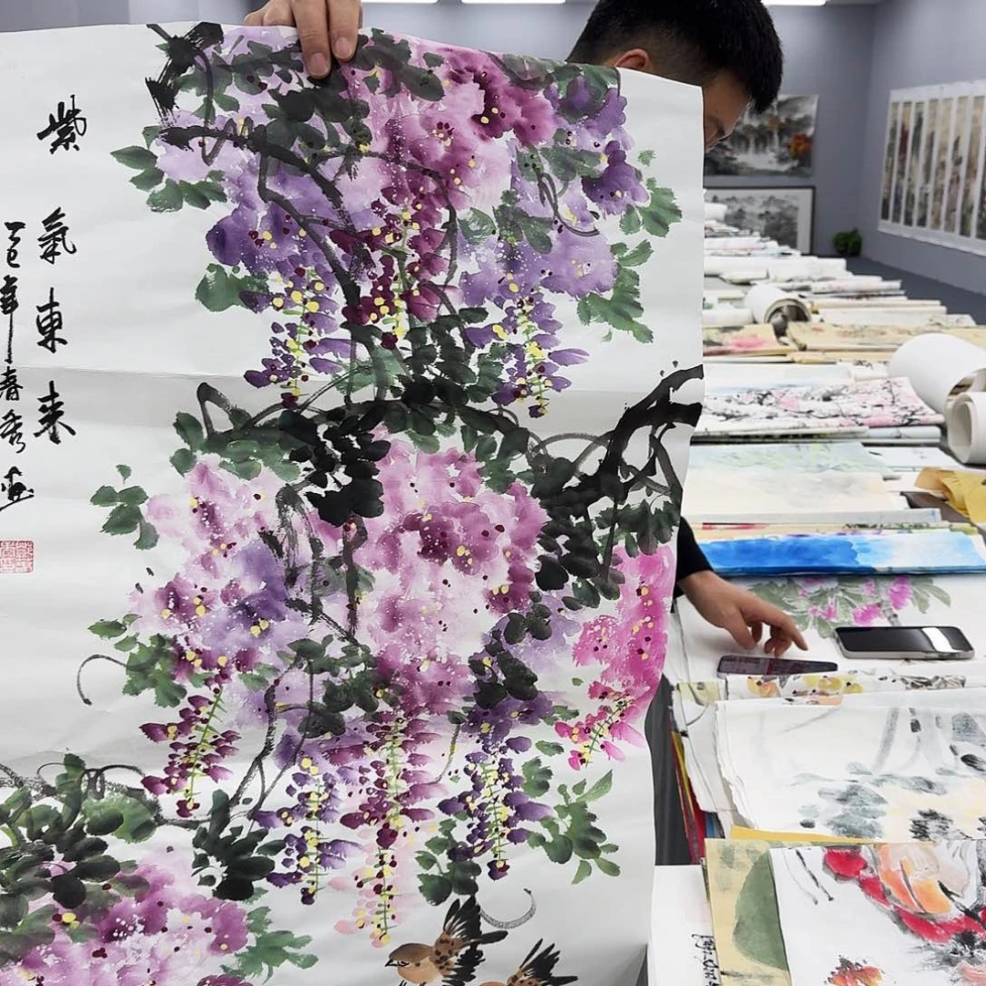国画纯手绘作品欣赏