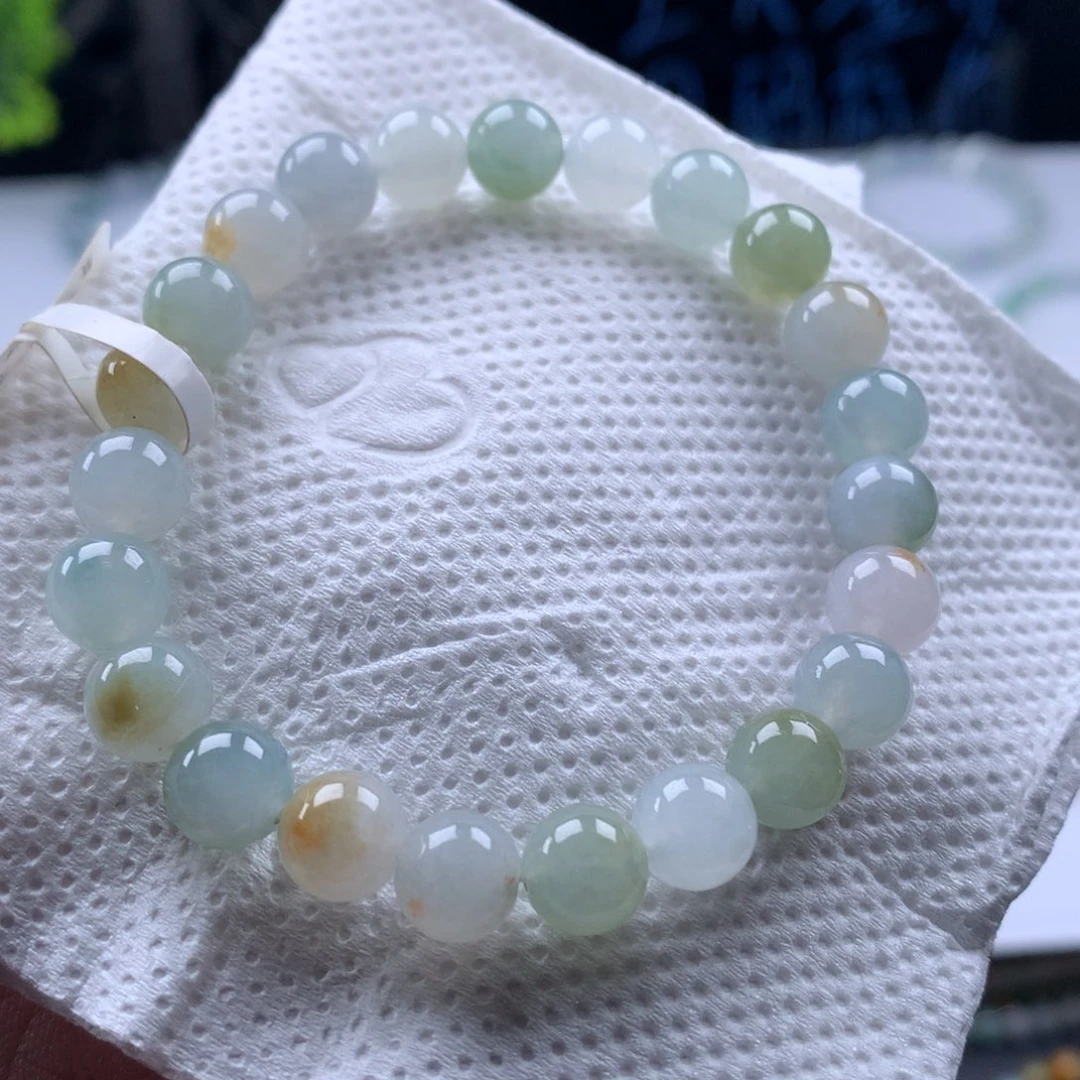 翡翠未镶嵌手链卡8