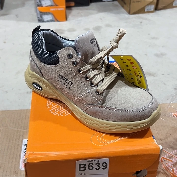 编码639号。39码微瑕防砸防刺劳保鞋