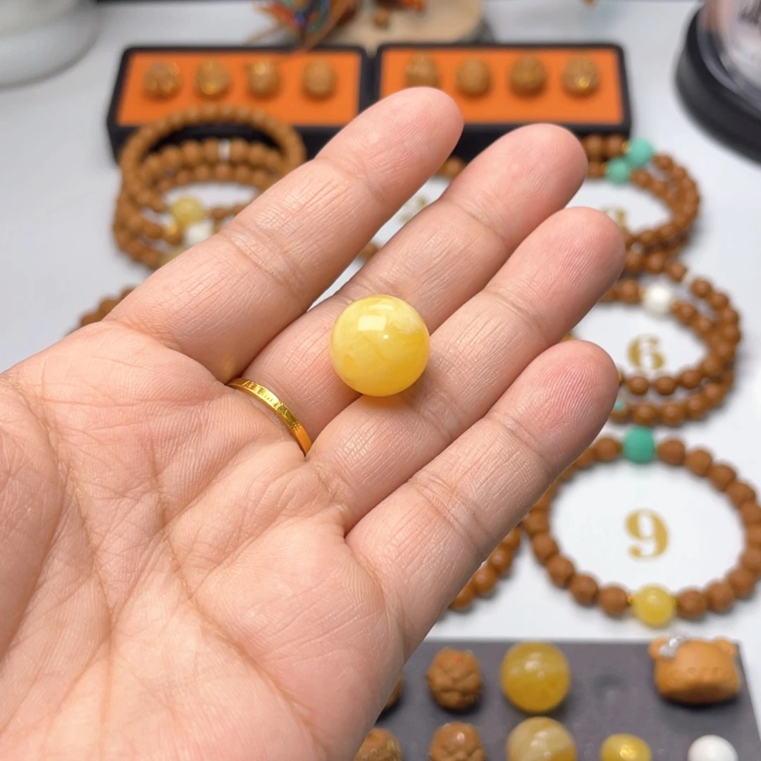 W***.猴头核桃手串原矿配饰15.3