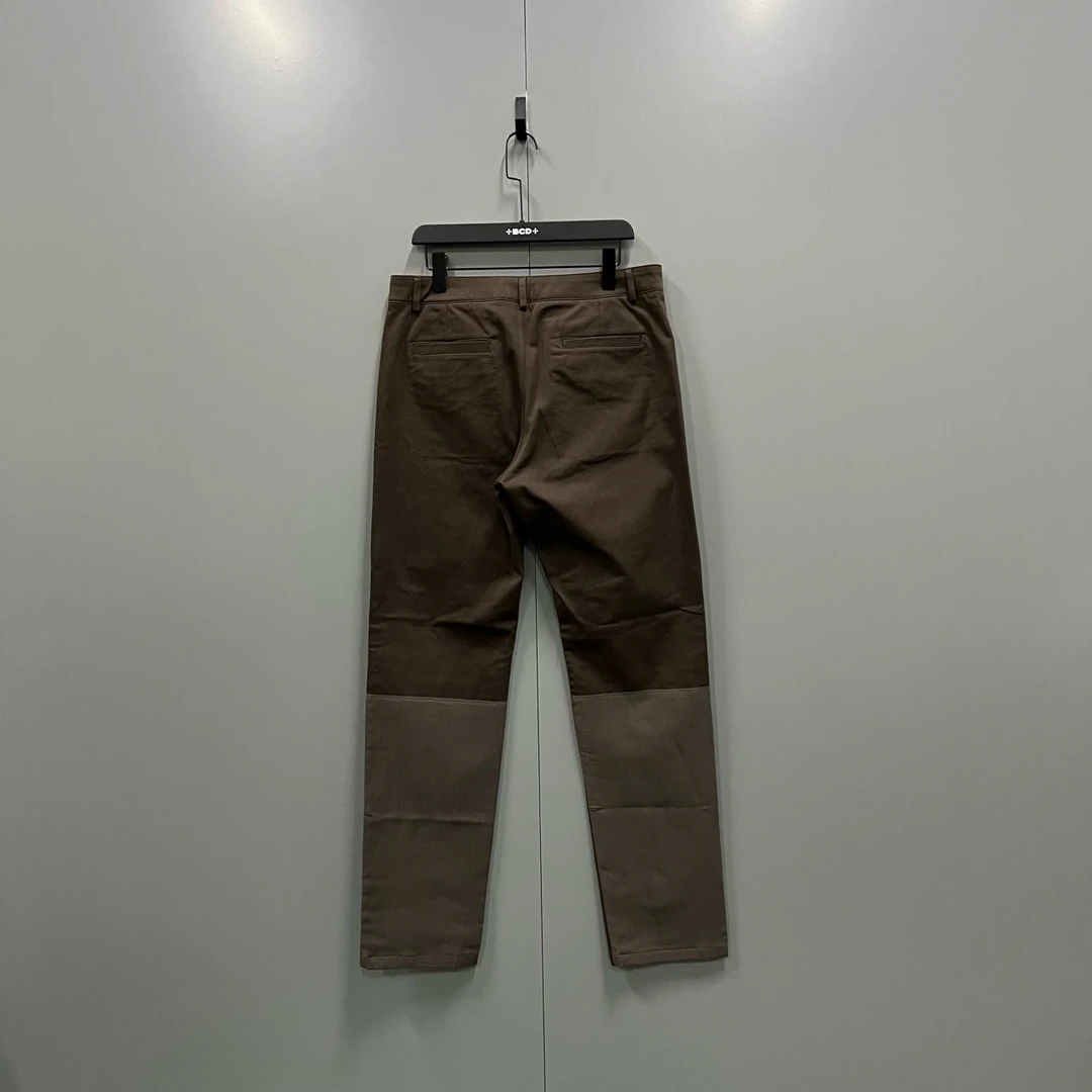 99新 FENDI/芬迪 BC 芬拼接剪裁直筒裤 50码 008619