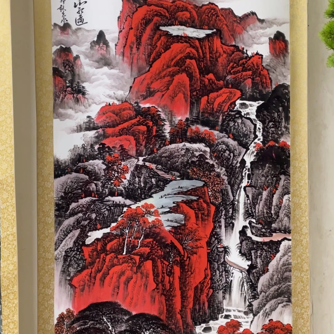 国画老师手笔手绘作品y