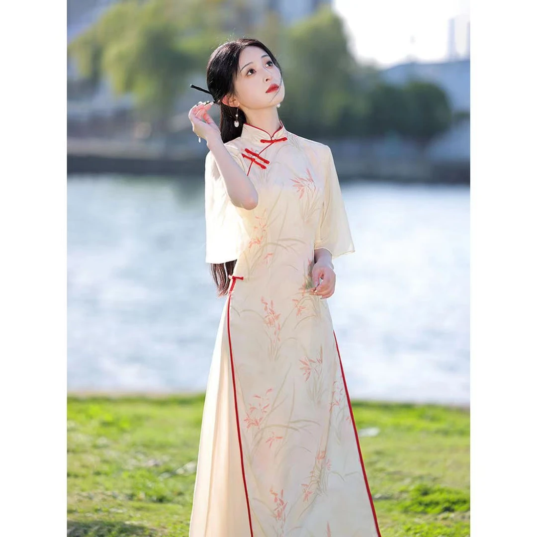 【旗袍新款合集8】新中式国风复古改良版旗袍连衣裙气质合集
