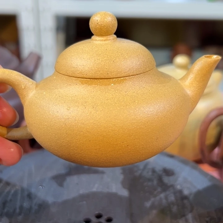 紫砂茶壶黄金梨子120cc