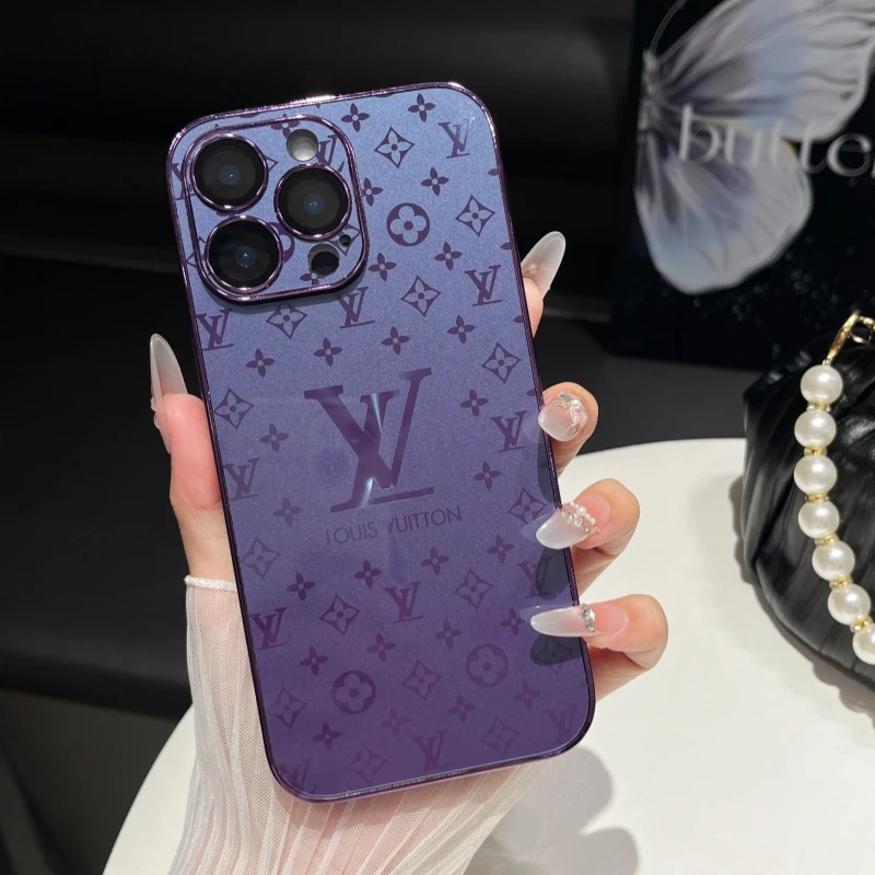 磨砂适用苹果16promax手机壳老花iPhone15plus高档14潮牌13全包套