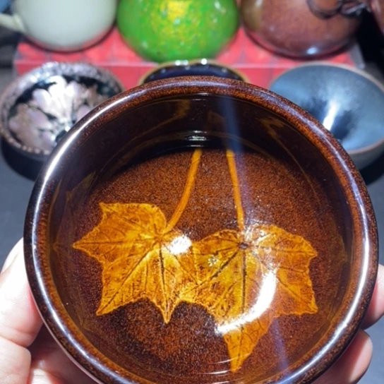 茶盏建盏主人杯茶壶盖碗品茗杯