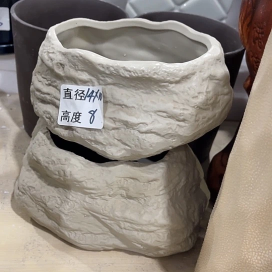 多肉绿植陶瓷花盆9:9包邮，有孔