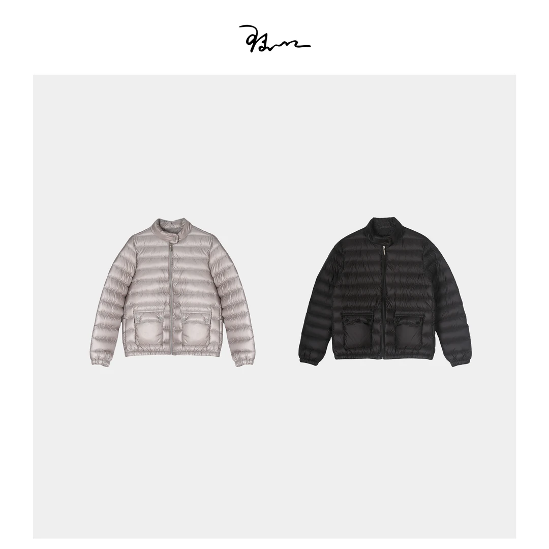 【白驹】陆一口定制立领薄款鹅绒服羽绒服外套