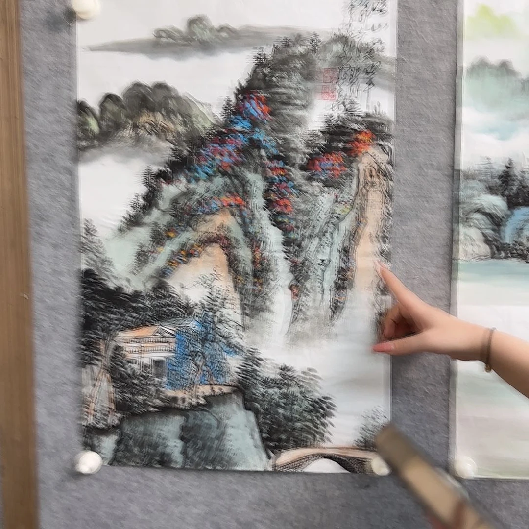 书法作品多次参加