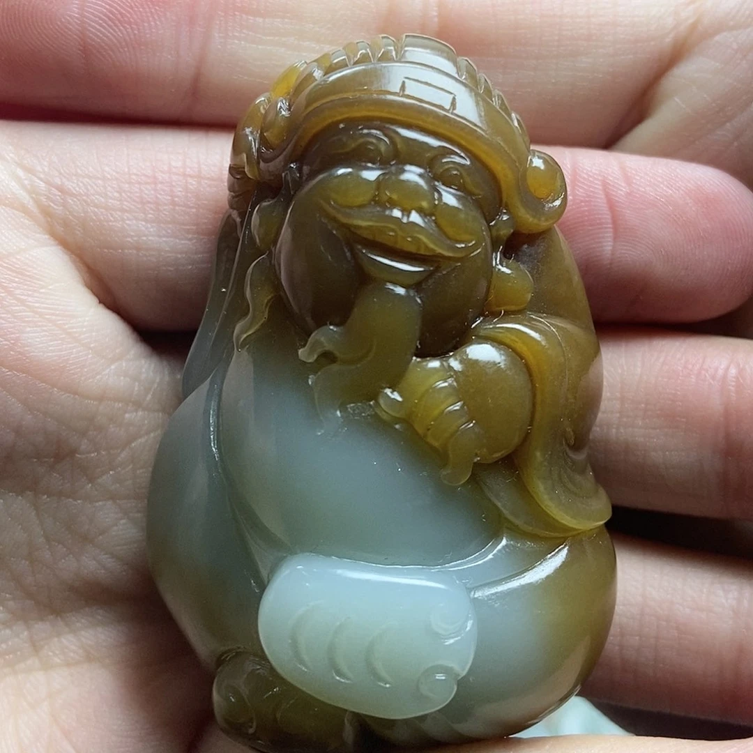 和田玉（糖玉）颈饰未镶嵌
