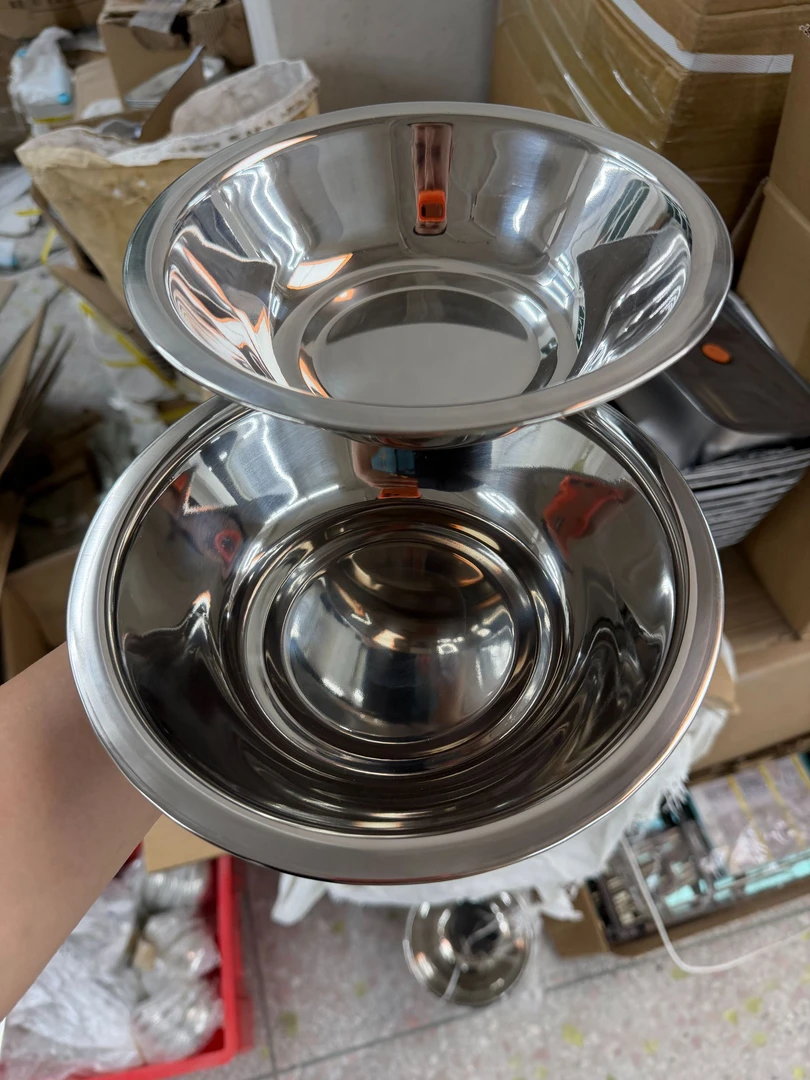 20cm加厚复底斗笠盆2个【汤姆餐具福利专场】
