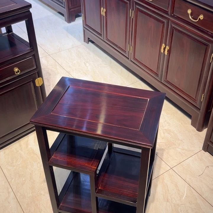 黑酸枝木类家具小置物架