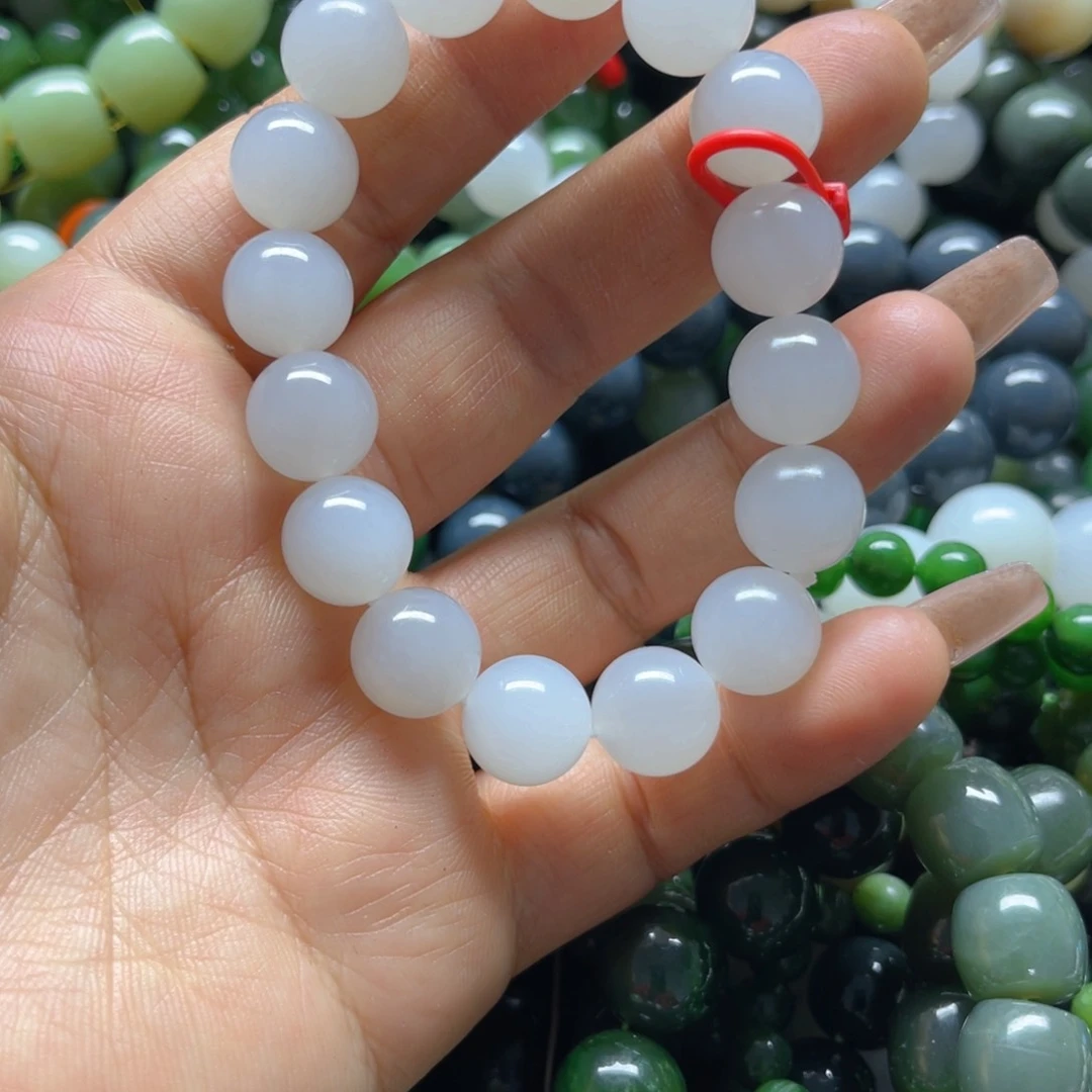 和田玉手链未镶嵌