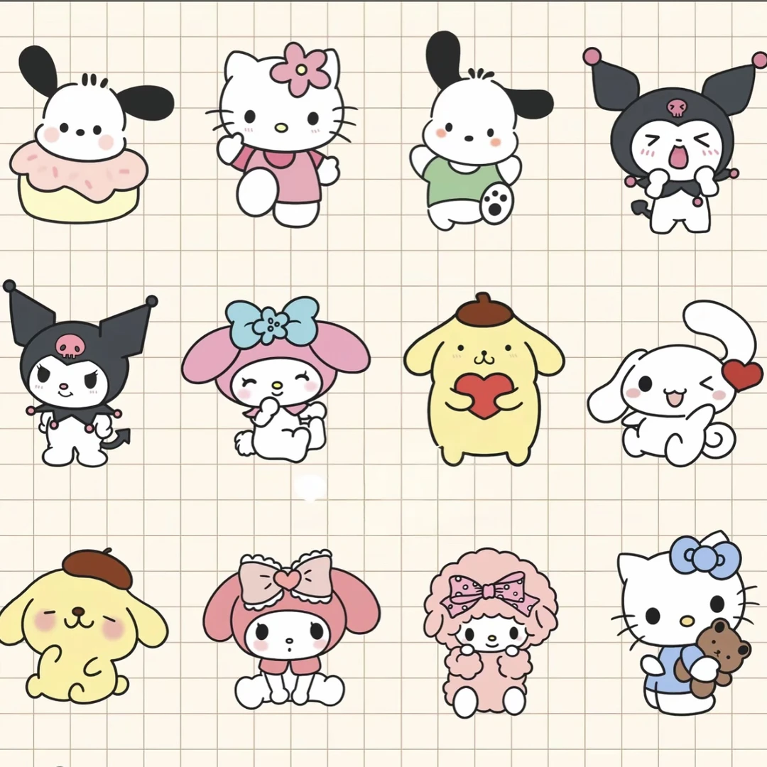 【贴贴】三丽鸥收藏卡盲盒