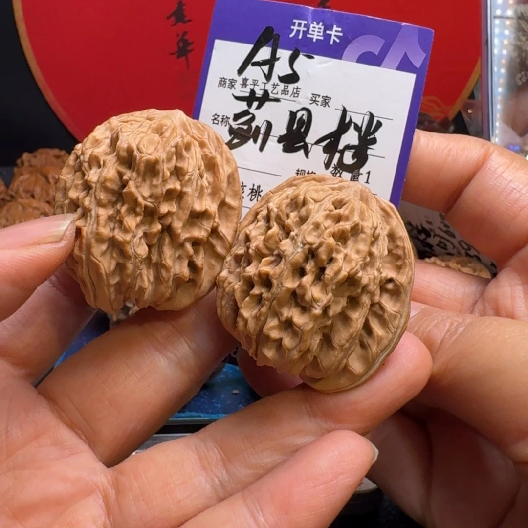 文玩核桃把件四座楼40