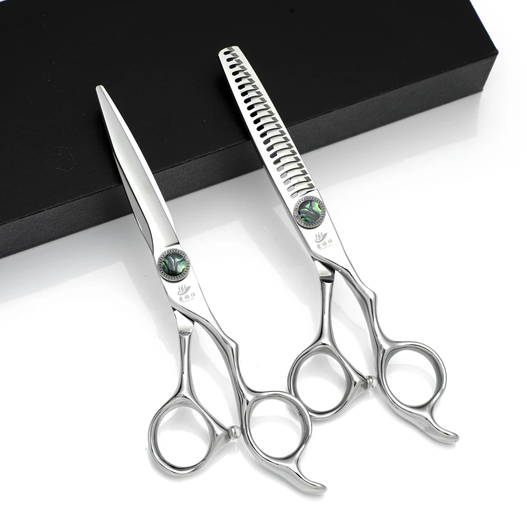 牙剪数控爱的仕发型师专用美发剪刀理发发廊发型师美发店理发店